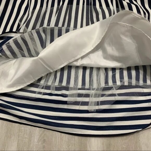 Anthropologie Maeve Striped High Waist Midi Skirt - Picture 9 of 12